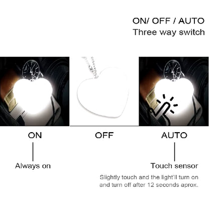 Handbag Light Heart LED